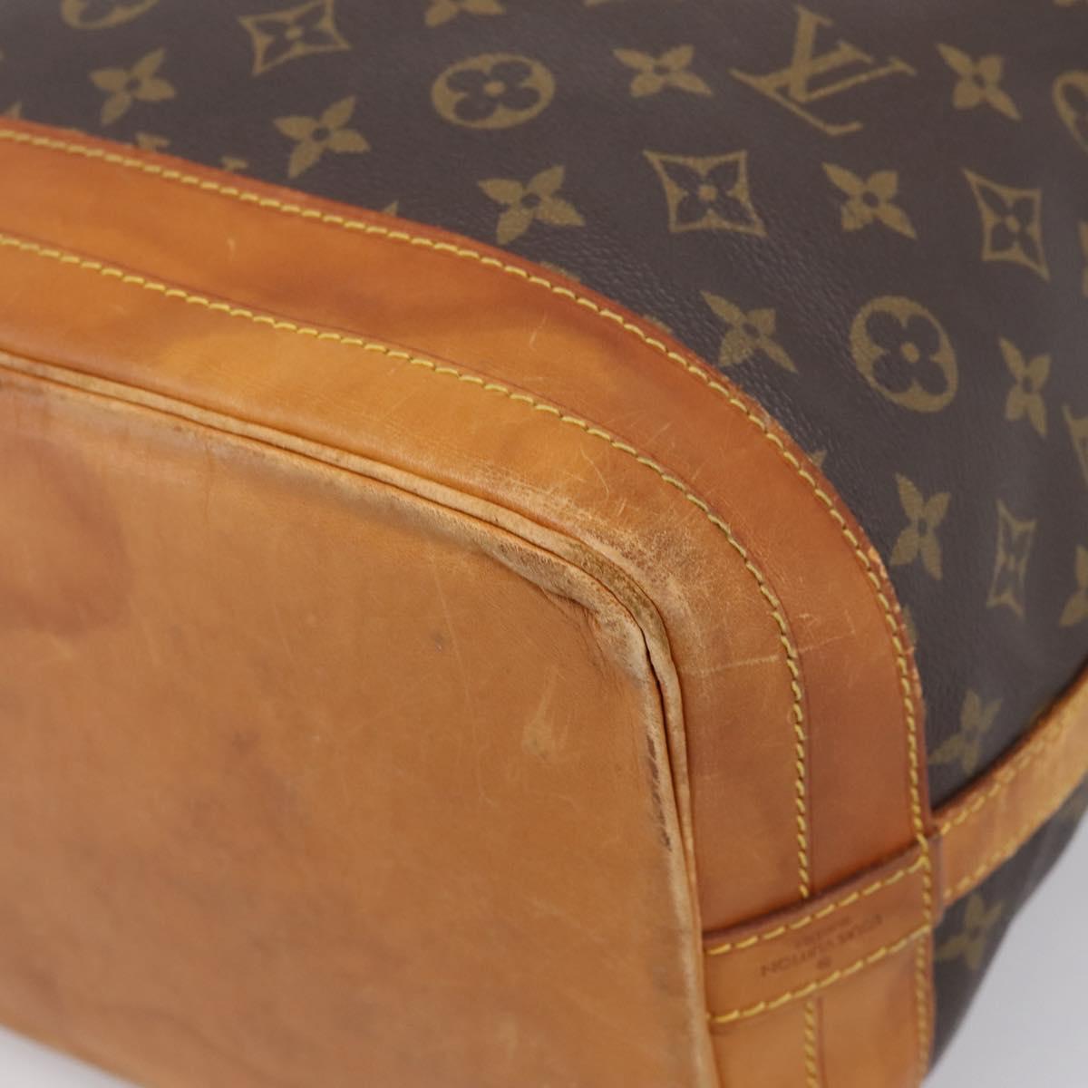 LOUIS VUITTON Monogram Noe Shoulder Bag M42224 LV Auth 204335
