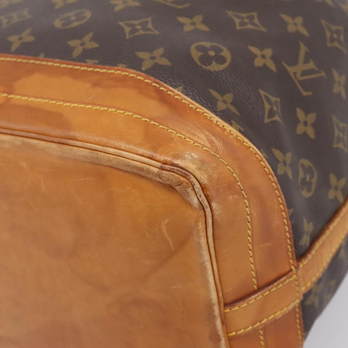 LOUIS VUITTON Monogram Noe Shoulder Bag M42224 LV Auth 204335