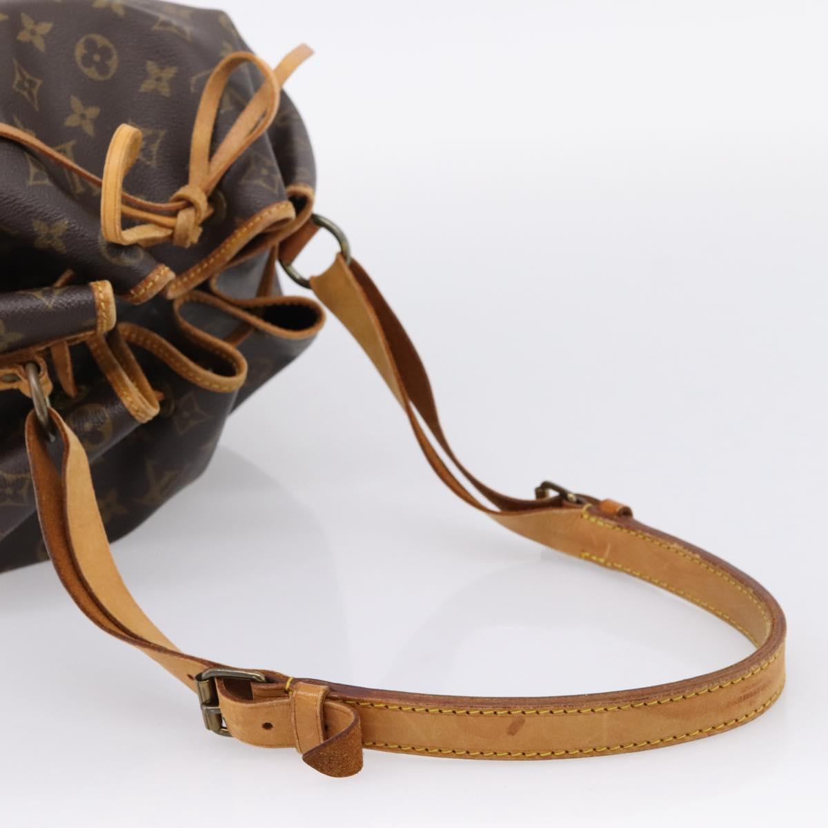 LOUIS VUITTON Monogram Noe Shoulder Bag M42224 LV Auth 204335