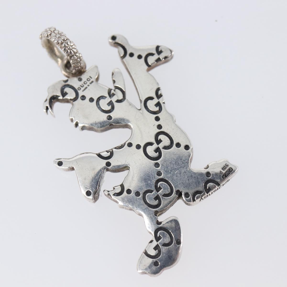 GUCCI Donald Duck Pendant Top Ag925 Disney Collaboration Silver Auth 204340M