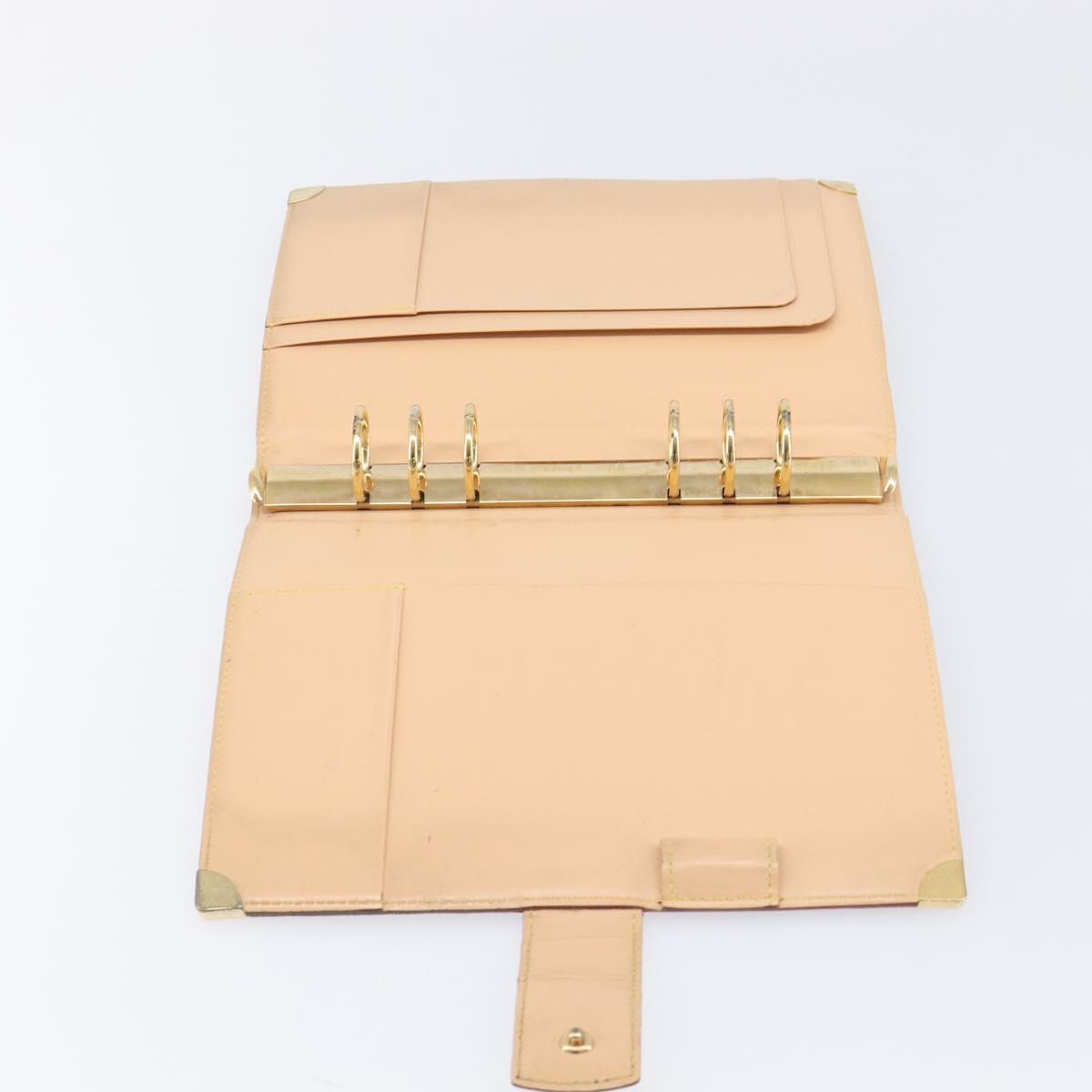 LOUIS VUITTON Monogram Multicolor Agenda GM Cover White R20894 LV Auth 204341V