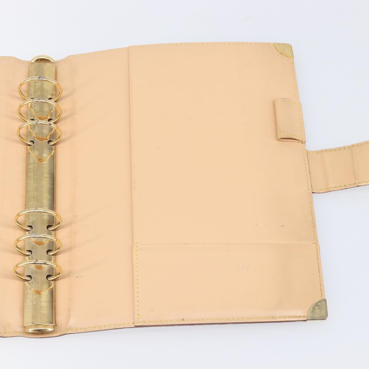 LOUIS VUITTON Monogram Multicolor Agenda GM Cover White R20894 LV Auth 204341V
