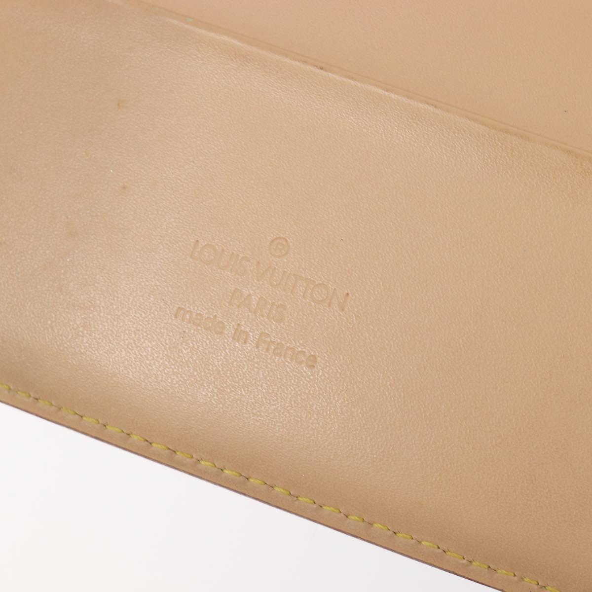 LOUIS VUITTON Monogram Multicolor Agenda GM Cover White R20894 LV Auth 204341V