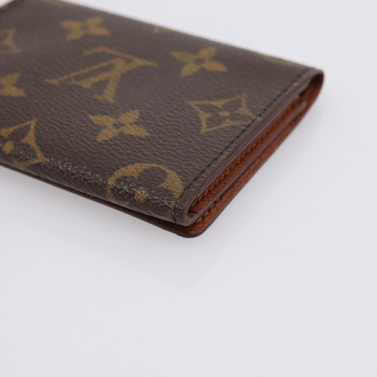 LOUIS VUITTON Monogram Anvelop Cult De Vuitto Card Case M62920 LV Auth 204343