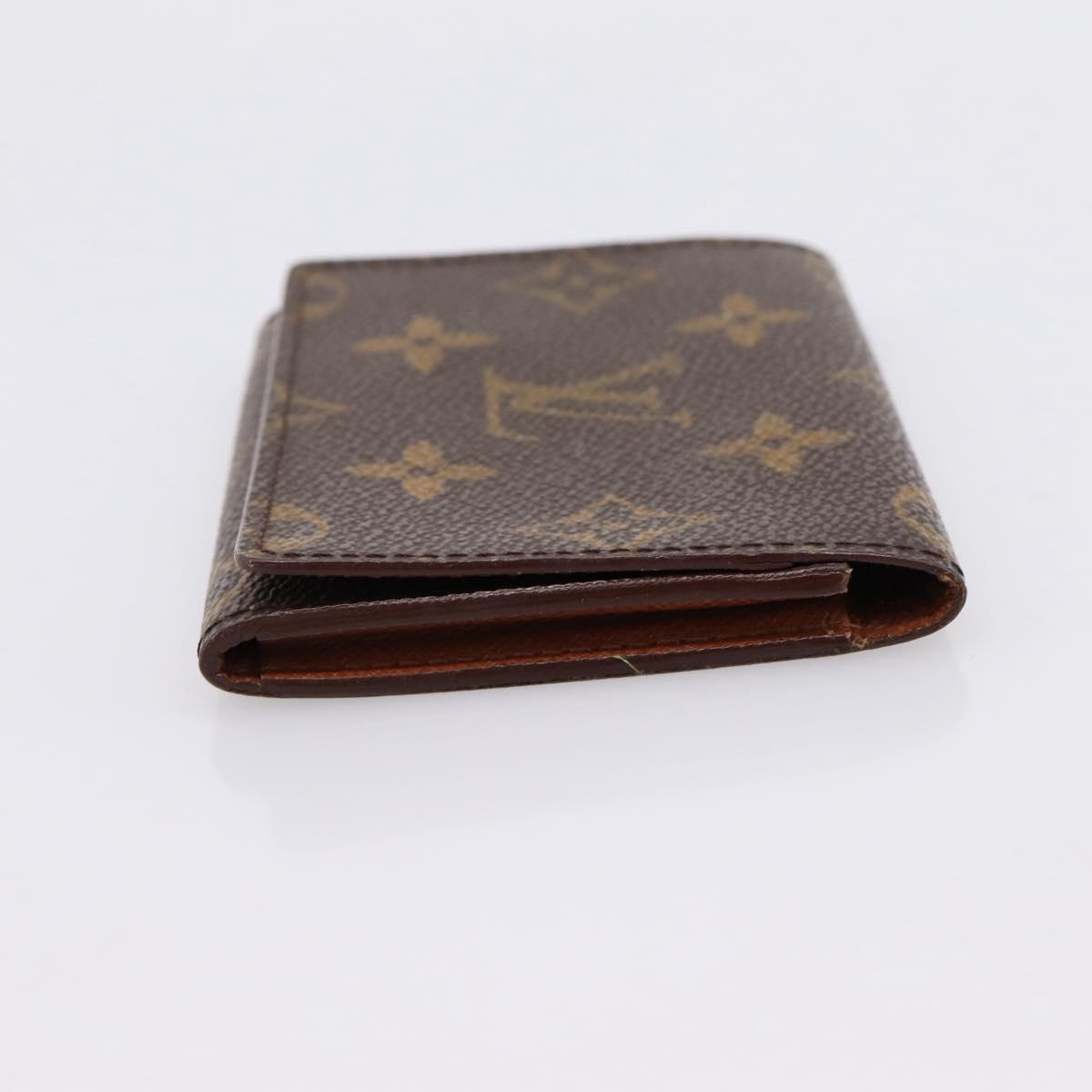 LOUIS VUITTON Monogram Anvelop Cult De Vuitto Card Case M62920 LV Auth 204343
