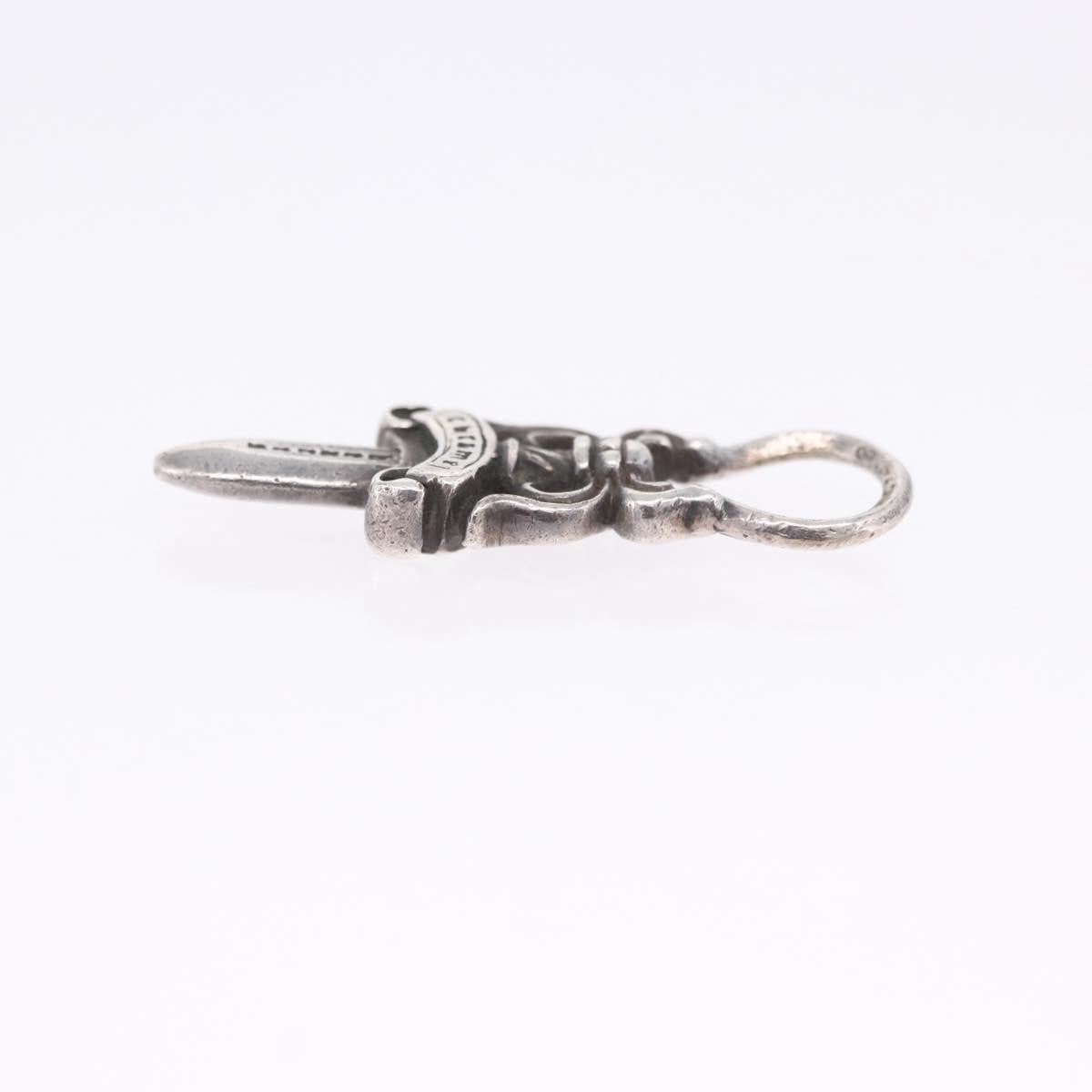 Chrome Hearts Dagger Pendant Top Ag925 Silver Auth 204344M