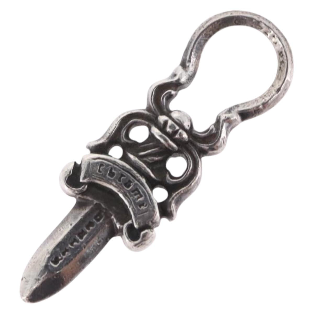 Chrome Hearts Dagger Pendant Top Ag925 Silver Auth 204344M