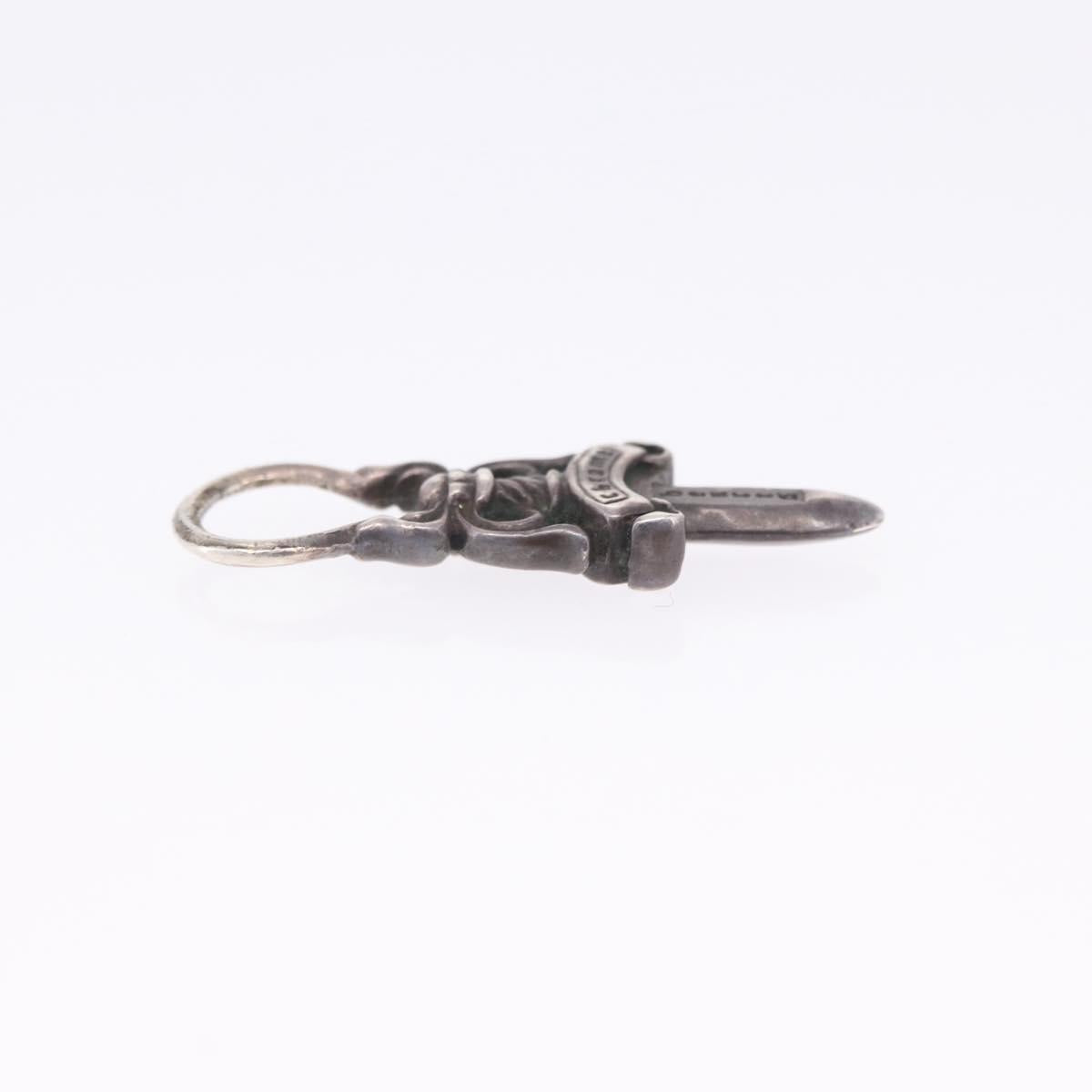 Chrome Hearts Dagger Pendant Top Ag925 Silver Auth 204345M