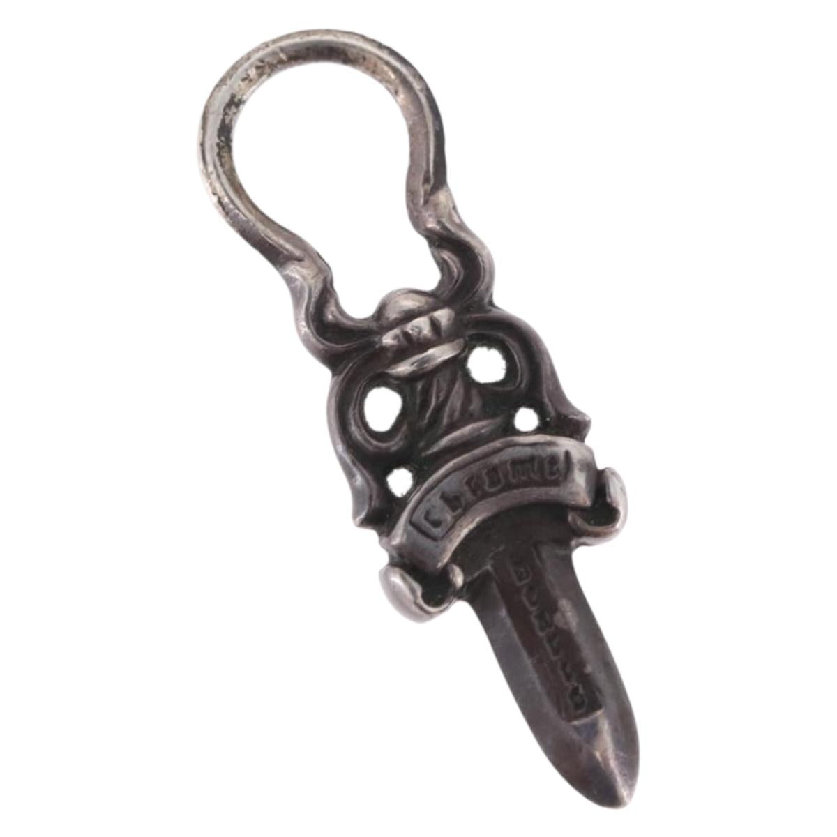 Chrome Hearts Dagger Pendant Top Ag925 Silver Auth 204345M