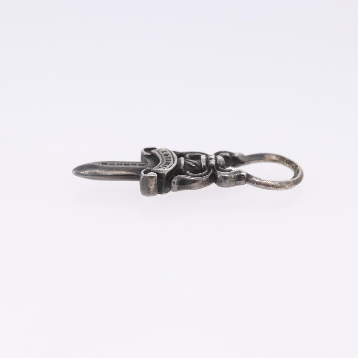Chrome Hearts Dagger Pendant Top Ag925 Silver Auth 204346M