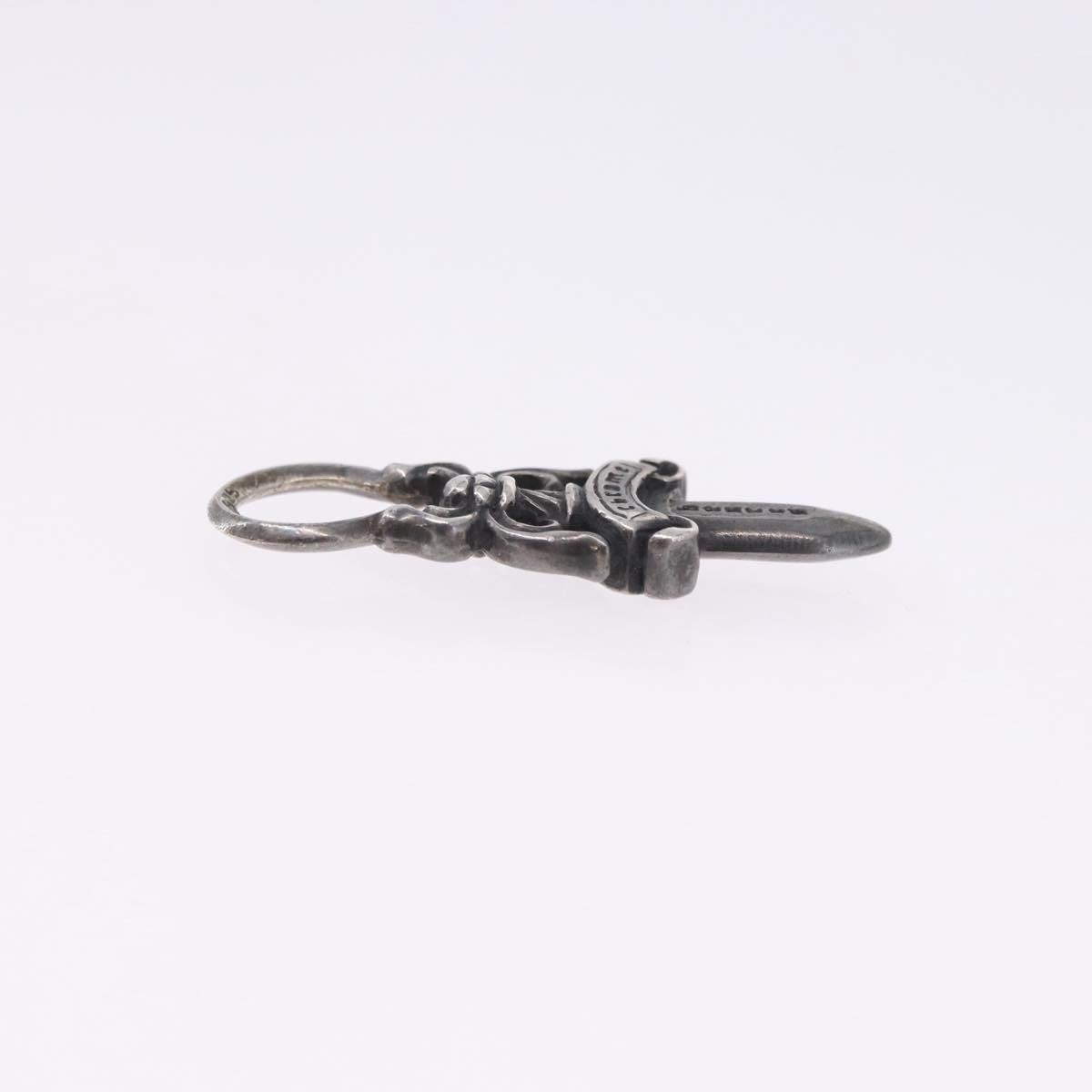Chrome Hearts Dagger Pendant Top Ag925 Silver Auth 204346M