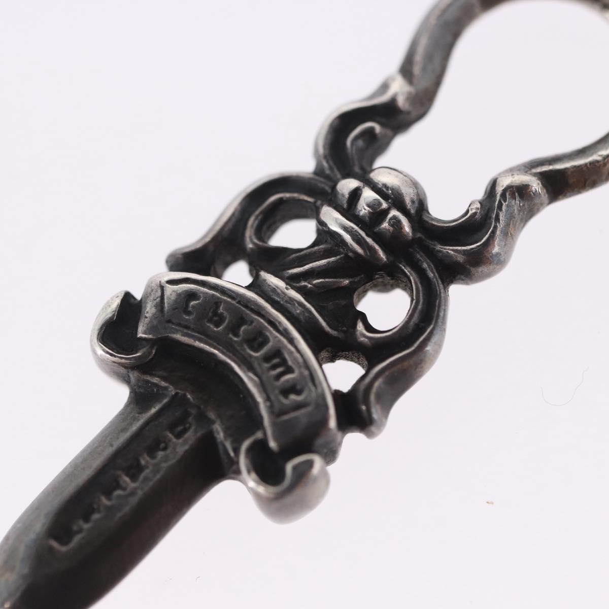 Chrome Hearts Dagger Pendant Top Ag925 Silver Auth 204346M
