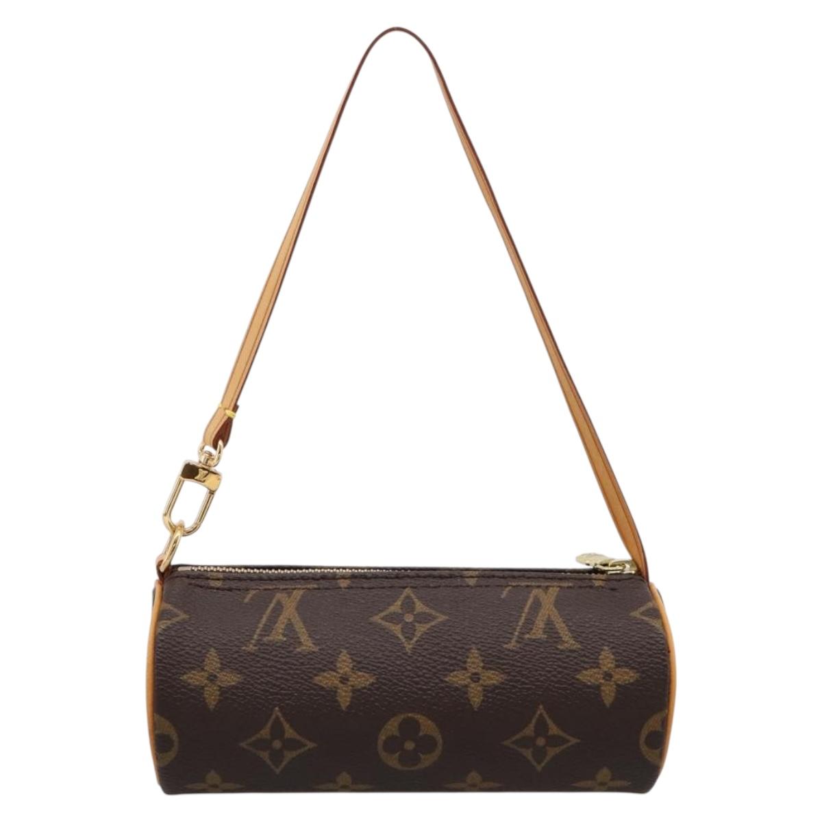 LOUIS VUITTON Monogram Papillon Pouch LV Auth 204348V