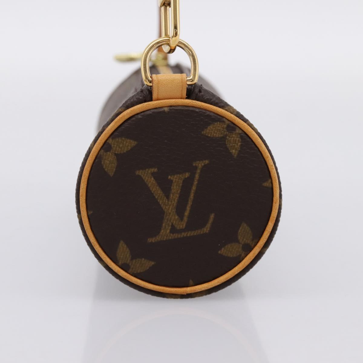 LOUIS VUITTON Monogram Papillon Pouch LV Auth 204348V