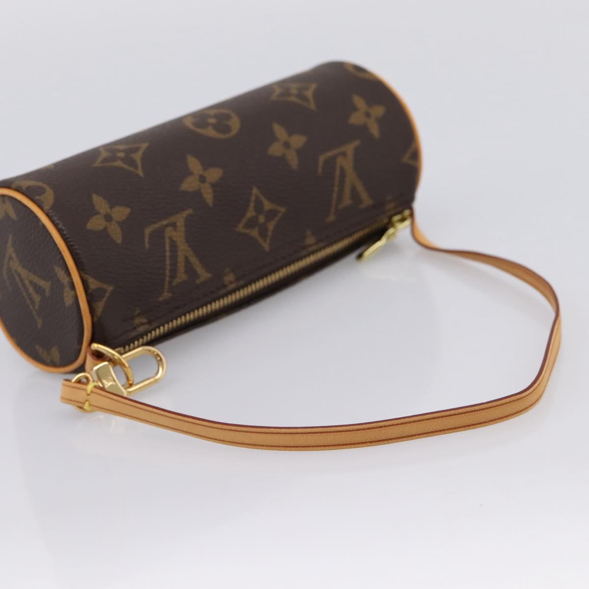LOUIS VUITTON Monogram Papillon Pouch LV Auth 204348V