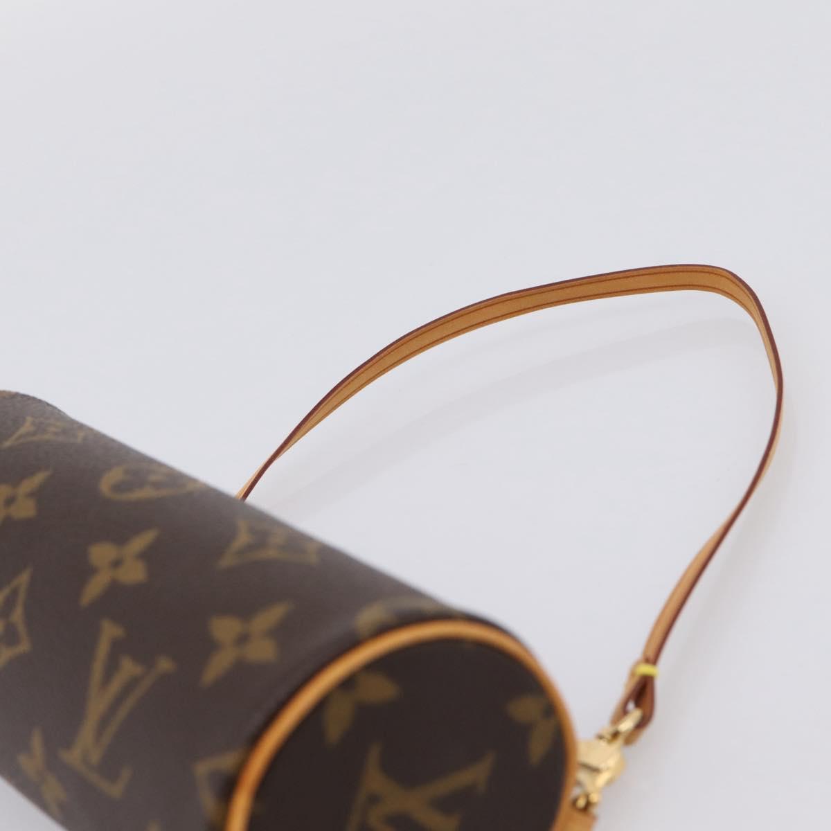 LOUIS VUITTON Monogram Papillon Pouch LV Auth 204348V