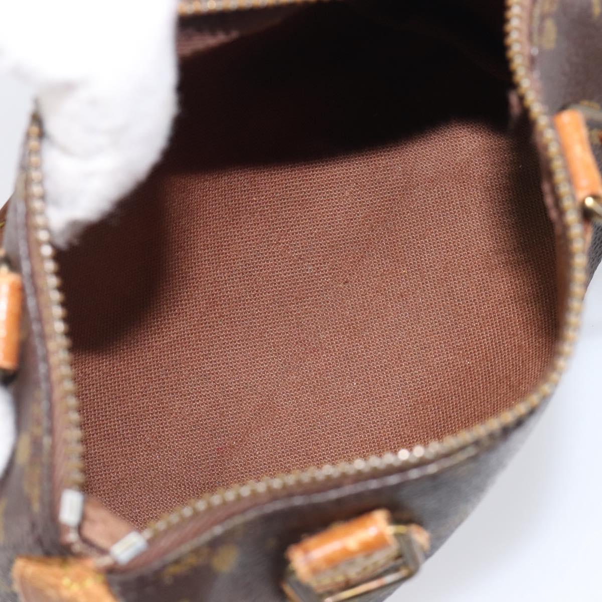 LOUIS VUITTON Monogram Mini Speedy Hand Bag M41534 LV Auth 204349