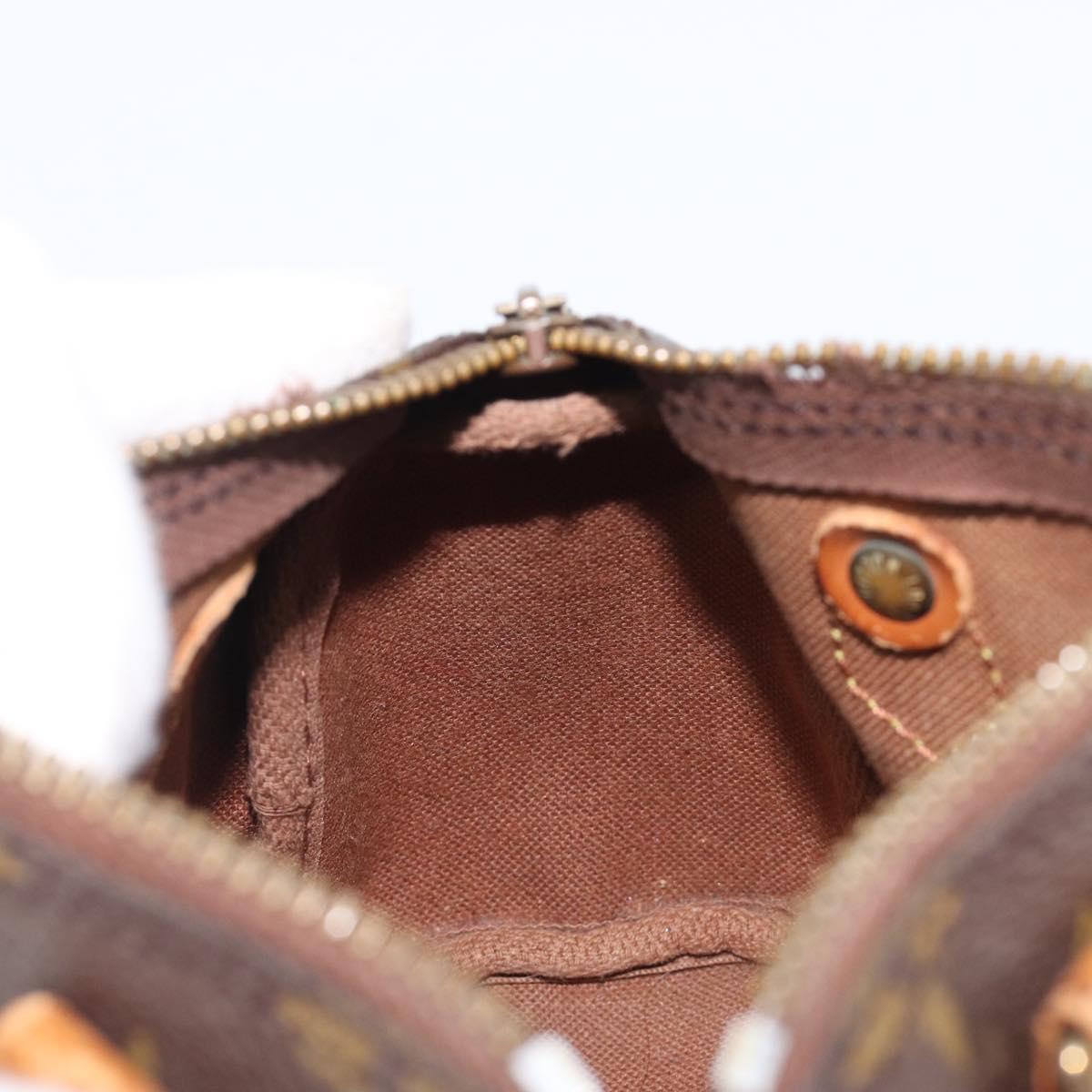 LOUIS VUITTON Monogram Mini Speedy Hand Bag M41534 LV Auth 204349