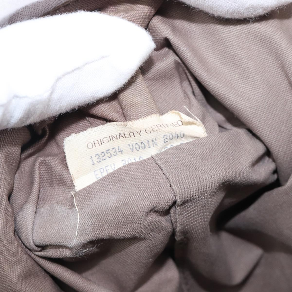 BOTTEGA VENETA INTRECCIATO Pouch Leather Brown 132534 Auth 204355