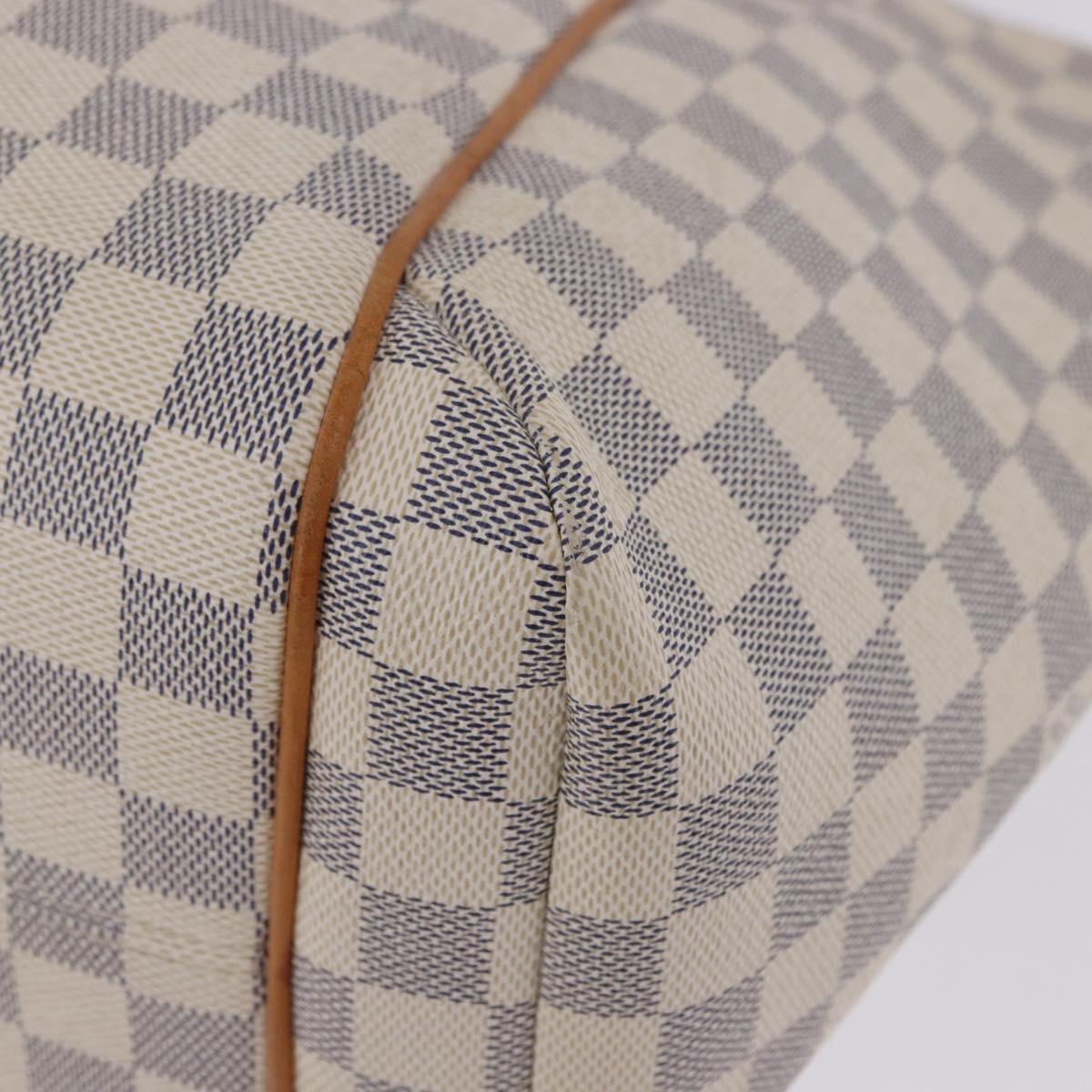 LOUIS VUITTON Damier Azur Totally MM Tote Bag N51262 LV Auth 204356