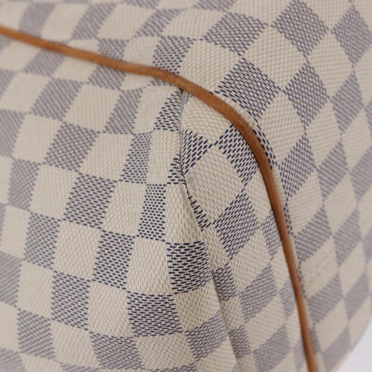 LOUIS VUITTON Damier Azur Totally MM Tote Bag N51262 LV Auth 204356