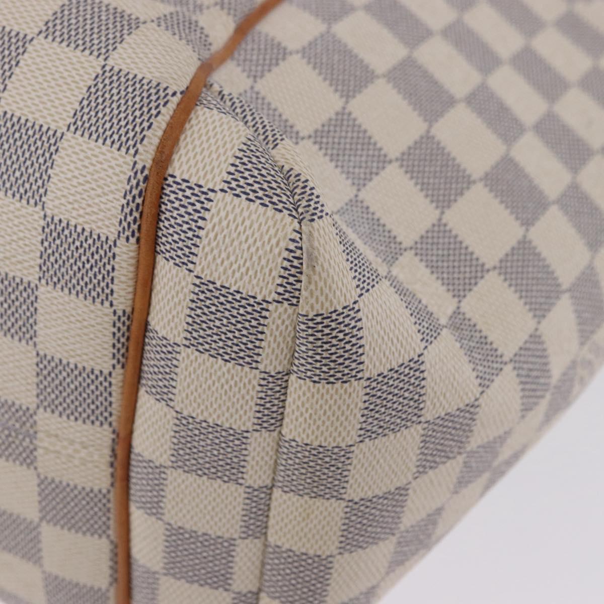 LOUIS VUITTON Damier Azur Totally MM Tote Bag N51262 LV Auth 204356