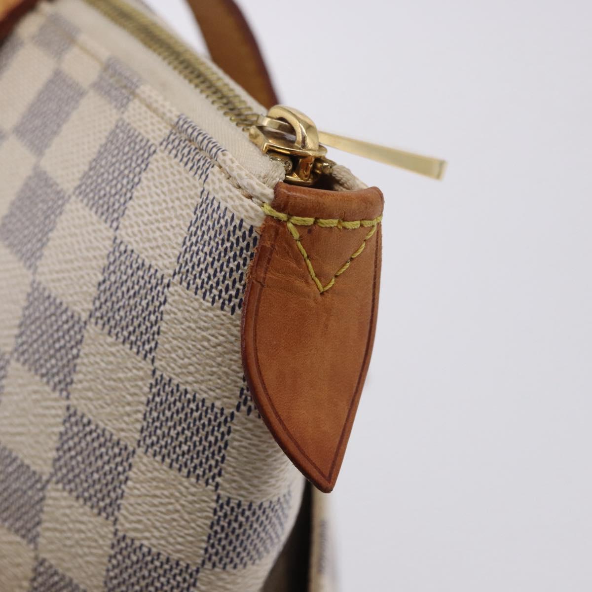 LOUIS VUITTON Damier Azur Totally MM Tote Bag N51262 LV Auth 204356
