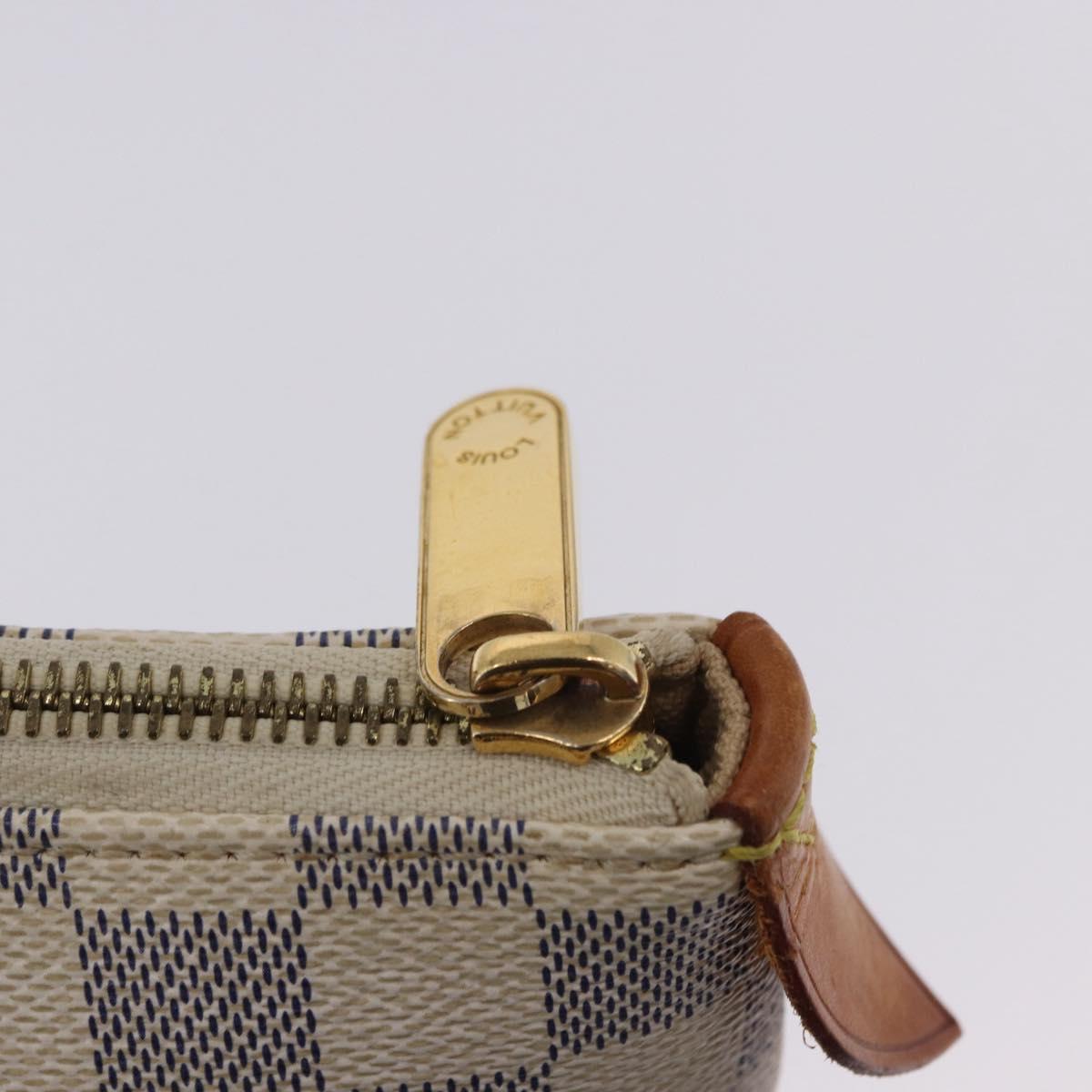 LOUIS VUITTON Damier Azur Totally MM Tote Bag N51262 LV Auth 204356