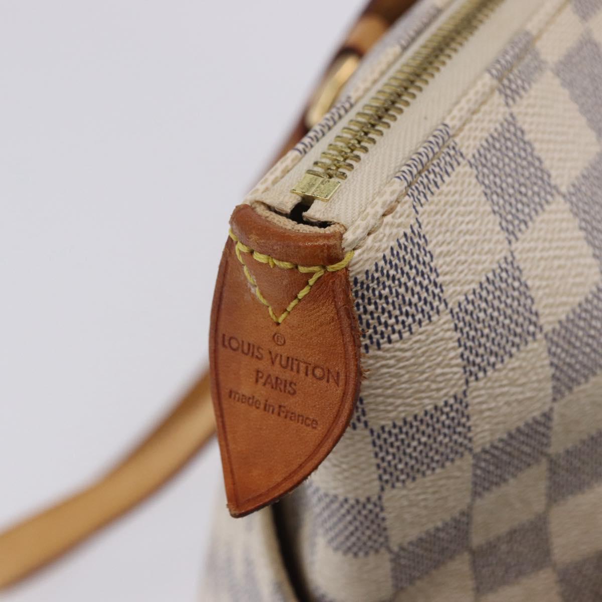 LOUIS VUITTON Damier Azur Totally MM Tote Bag N51262 LV Auth 204356