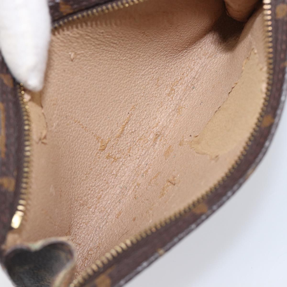 LOUIS VUITTON Monogram Bucket PM Accessory Pouch LV Auth 204359