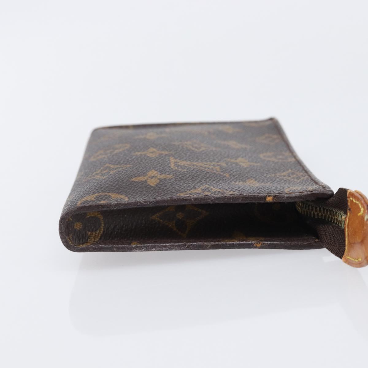 LOUIS VUITTON Monogram Bucket PM Accessory Pouch LV Auth 204359