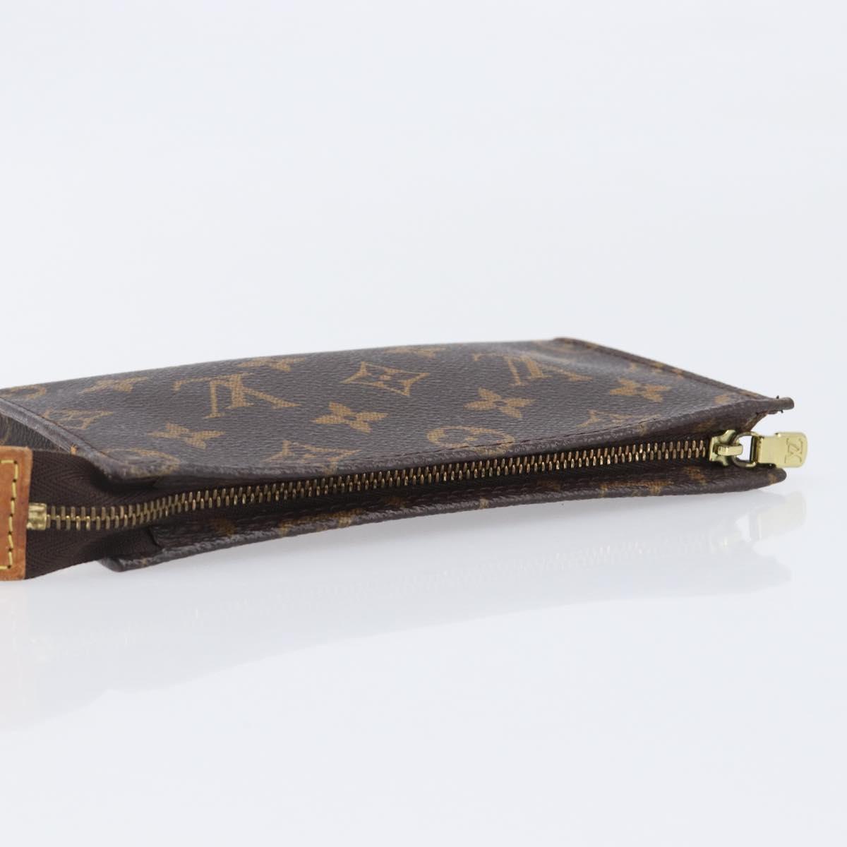 LOUIS VUITTON Monogram Bucket PM Accessory Pouch LV Auth 204359