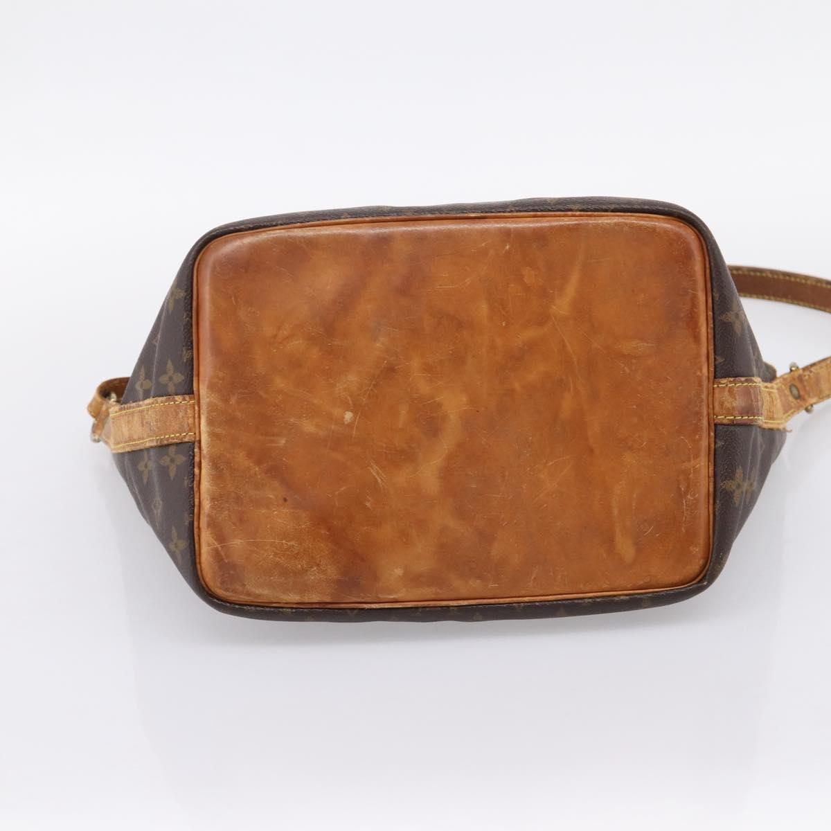 LOUIS VUITTON Monogram Petit Noe Shoulder Bag M42226 LV Auth 204362