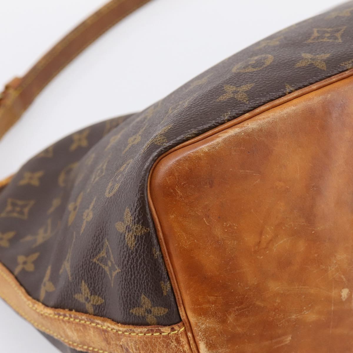 LOUIS VUITTON Monogram Petit Noe Shoulder Bag M42226 LV Auth 204362