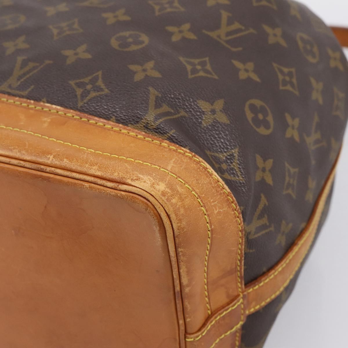 LOUIS VUITTON Monogram Noe Shoulder Bag M42224 LV Auth 204363