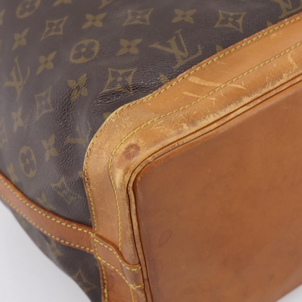 LOUIS VUITTON Monogram Noe Shoulder Bag M42224 LV Auth 204363