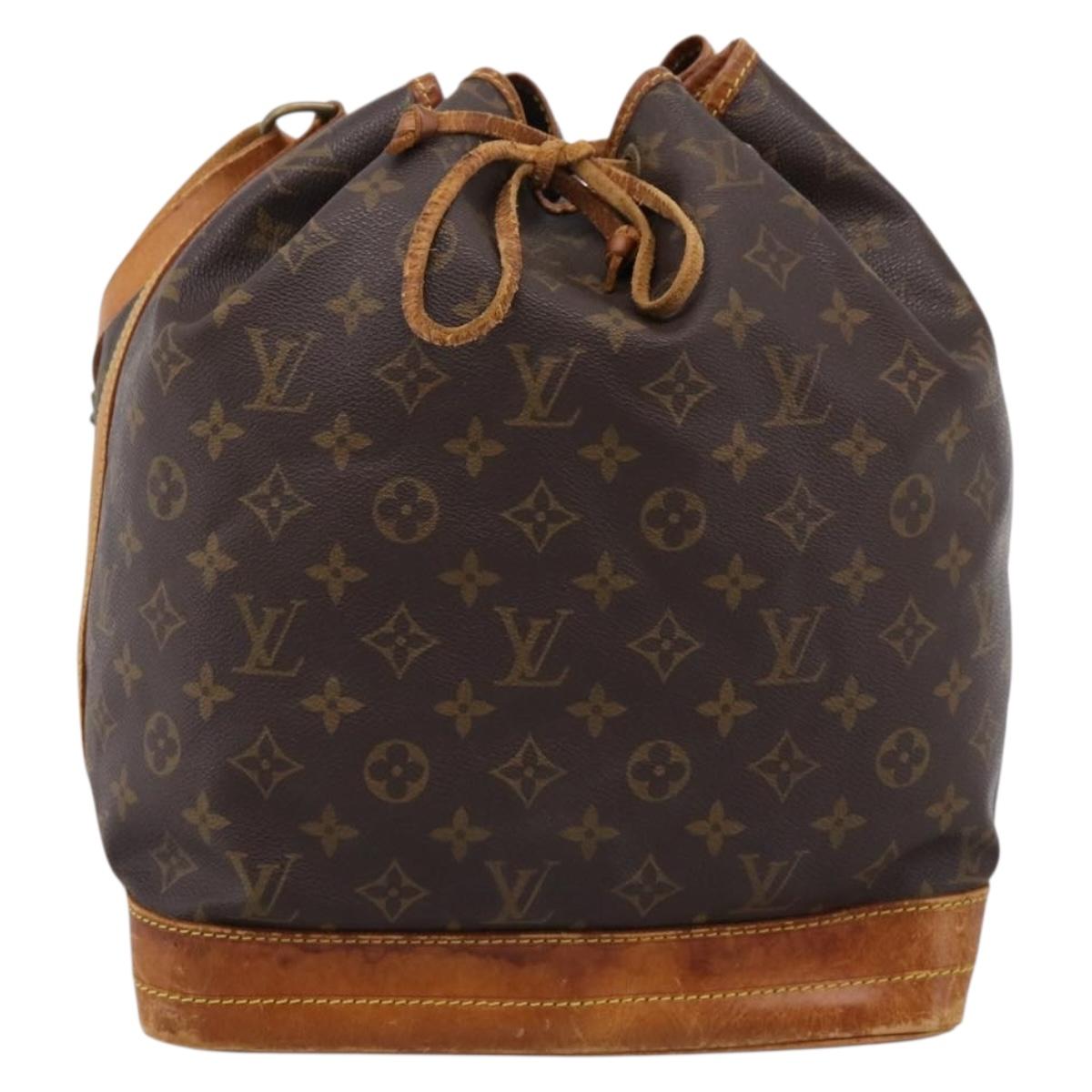 LOUIS VUITTON Monogram Noe Shoulder Bag M42224 LV Auth 204363