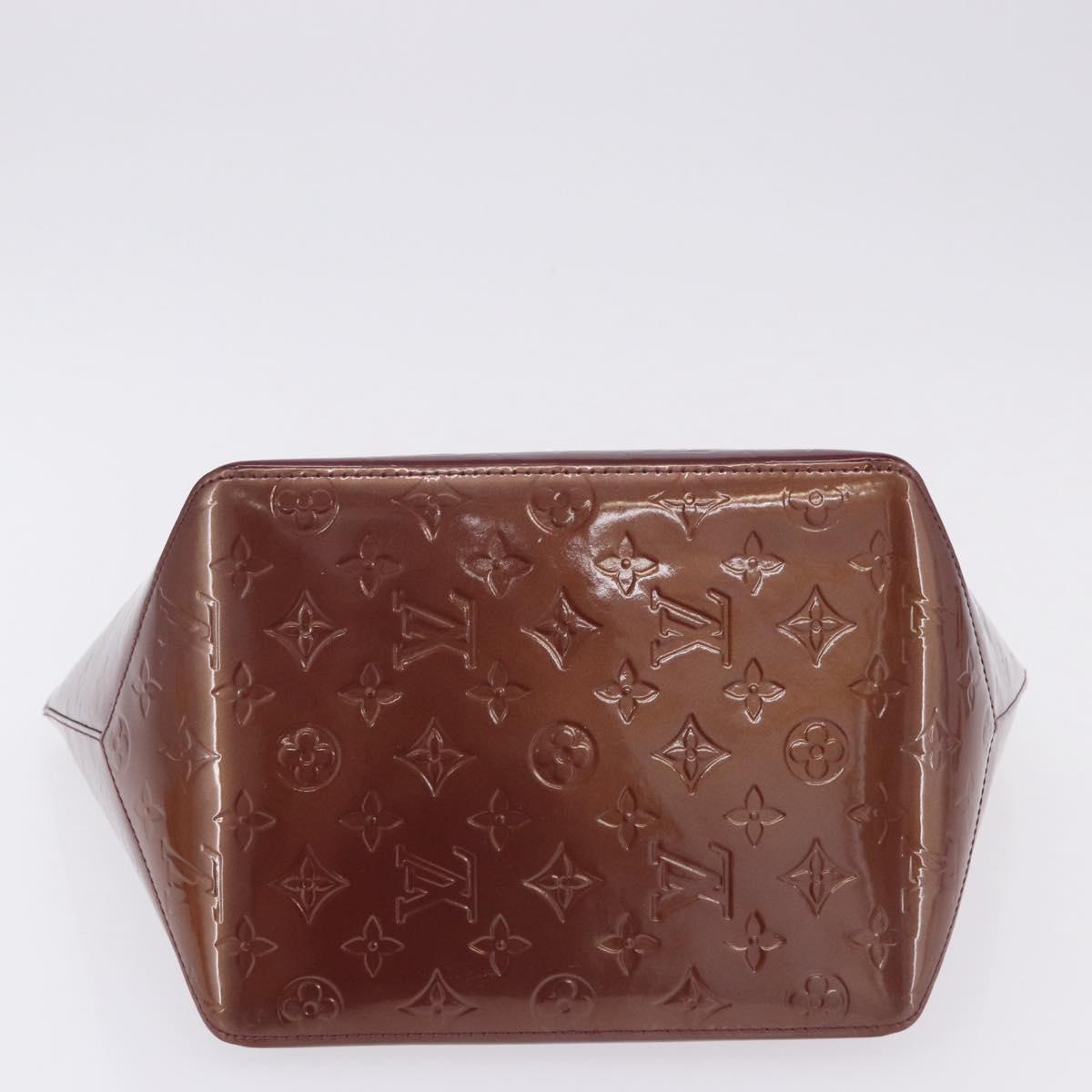 LOUIS VUITTON Monogram Vernis Bellevue PM Hand Bag Violet M93584 LV Auth 204368V
