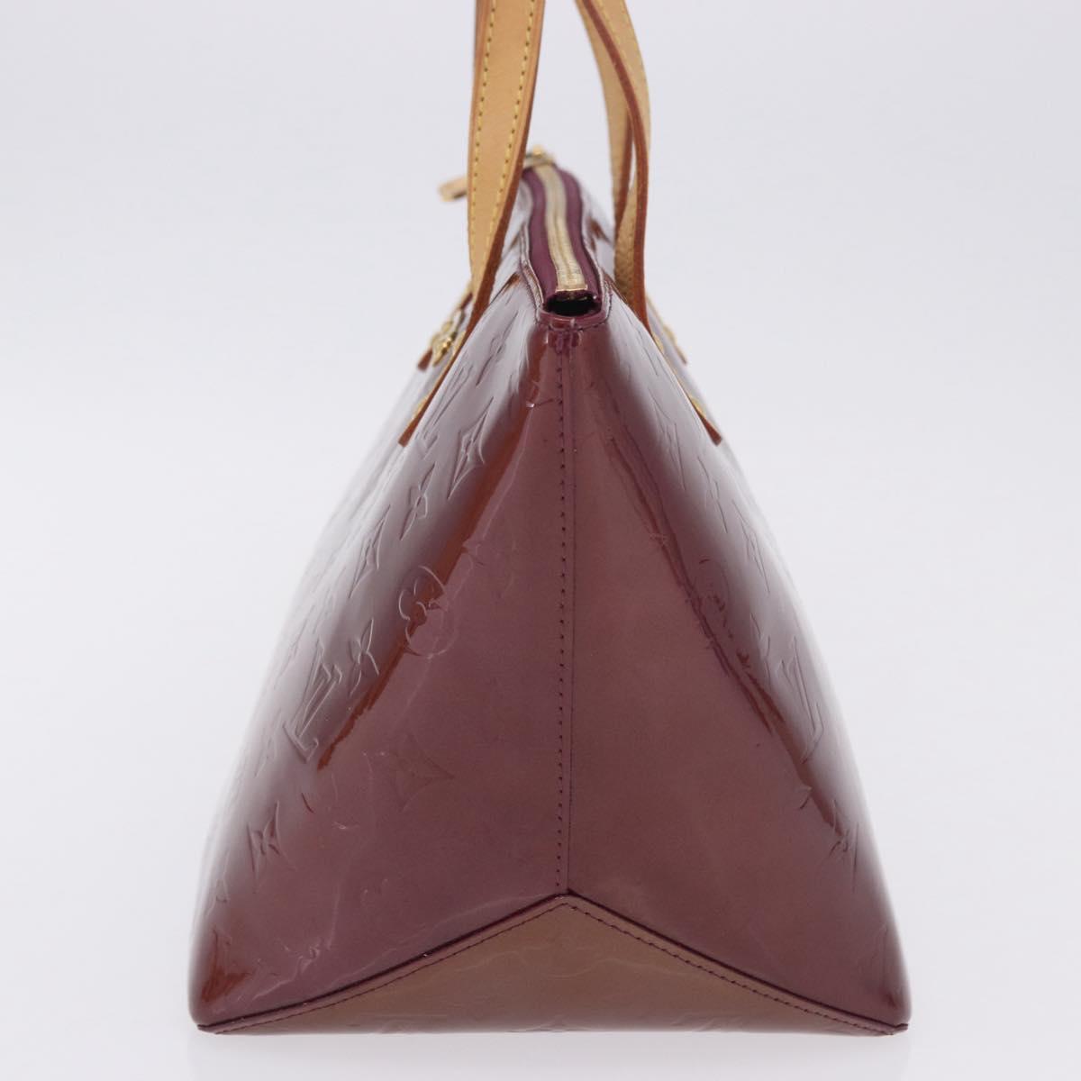 LOUIS VUITTON Monogram Vernis Bellevue PM Hand Bag Violet M93584 LV Auth 204368V