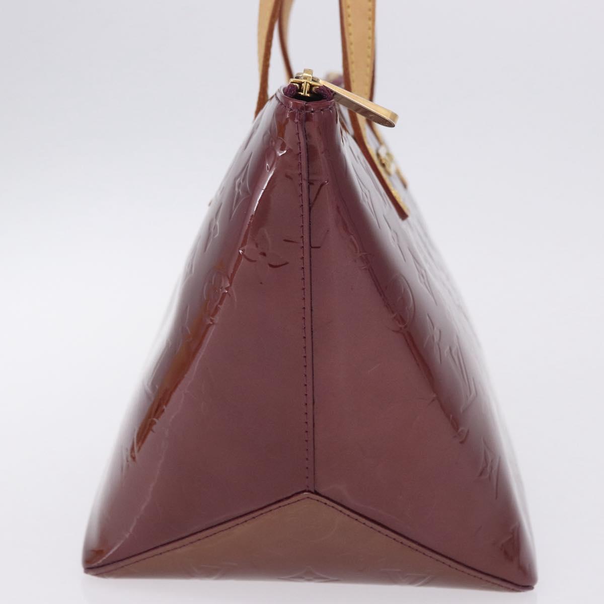 LOUIS VUITTON Monogram Vernis Bellevue PM Hand Bag Violet M93584 LV Auth 204368V