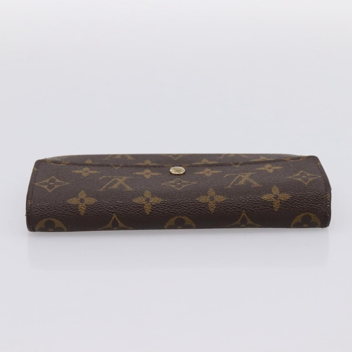 LOUIS VUITTON Monogram Portefeuille Sarah Long Wallet M61734 LV Auth 204373