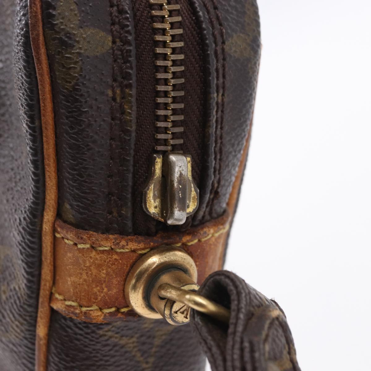 LOUIS VUITTON Monogram Marly Dragonne GM Clutch Bag M51825 LV Auth 204376