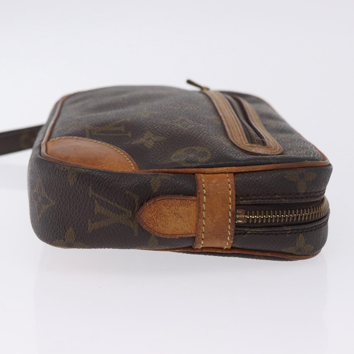 LOUIS VUITTON Monogram Marly Dragonne GM Clutch Bag M51825 LV Auth 204376