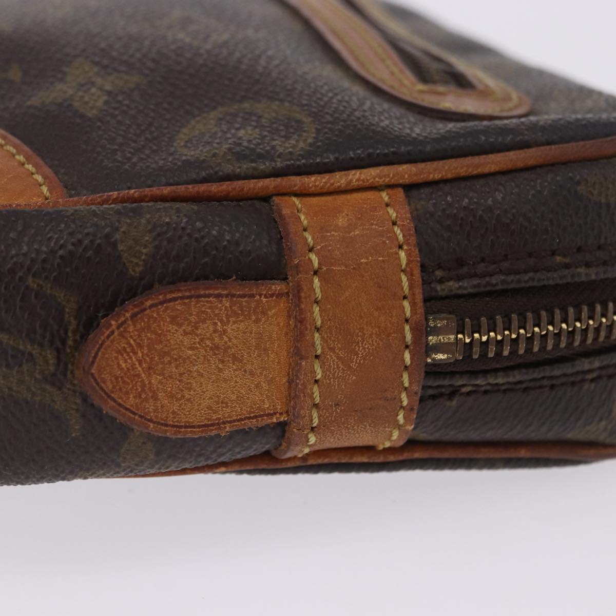 LOUIS VUITTON Monogram Marly Dragonne GM Clutch Bag M51825 LV Auth 204376