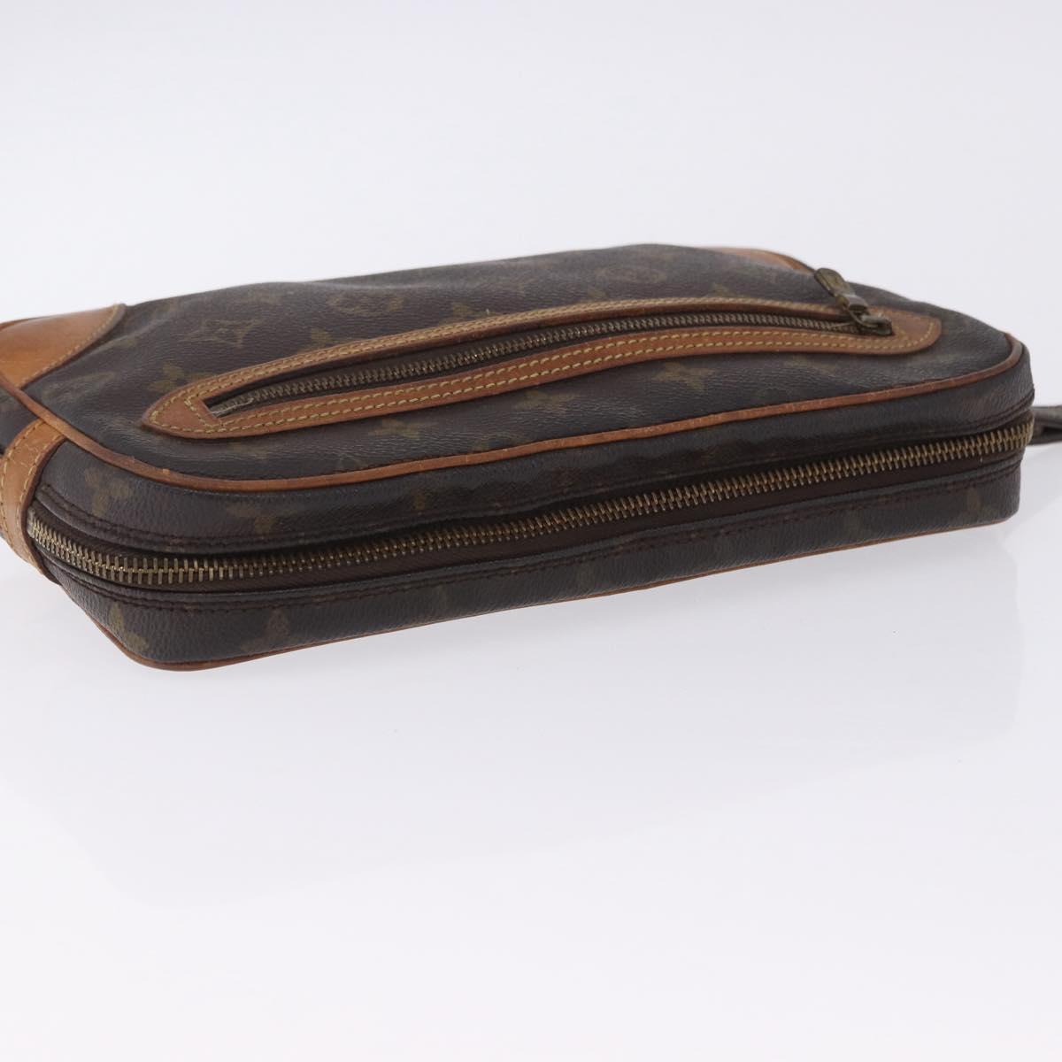 LOUIS VUITTON Monogram Marly Dragonne GM Clutch Bag M51825 LV Auth 204376