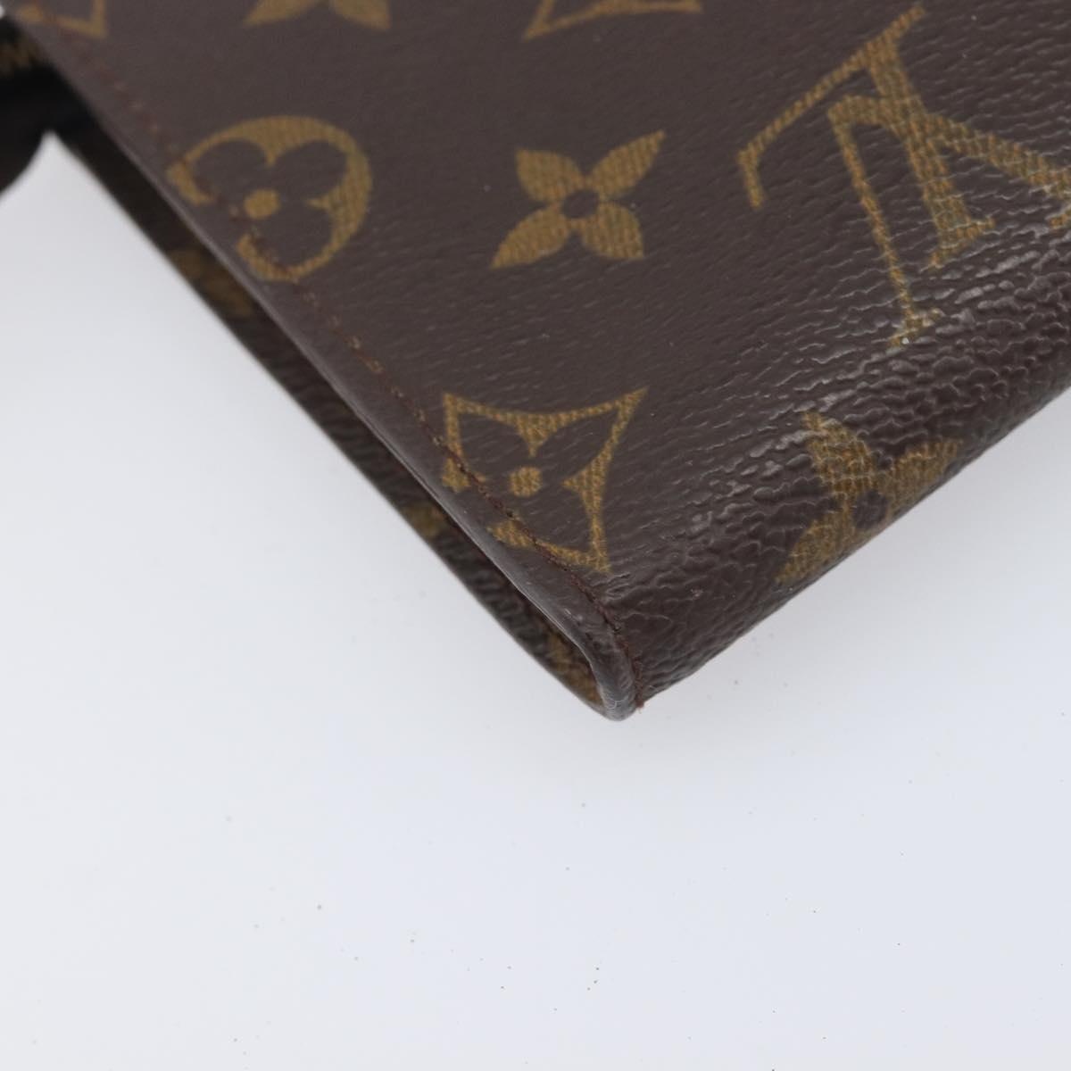 LOUIS VUITTON Monogram Bucket PM Accessory Pouch LV Auth 204384
