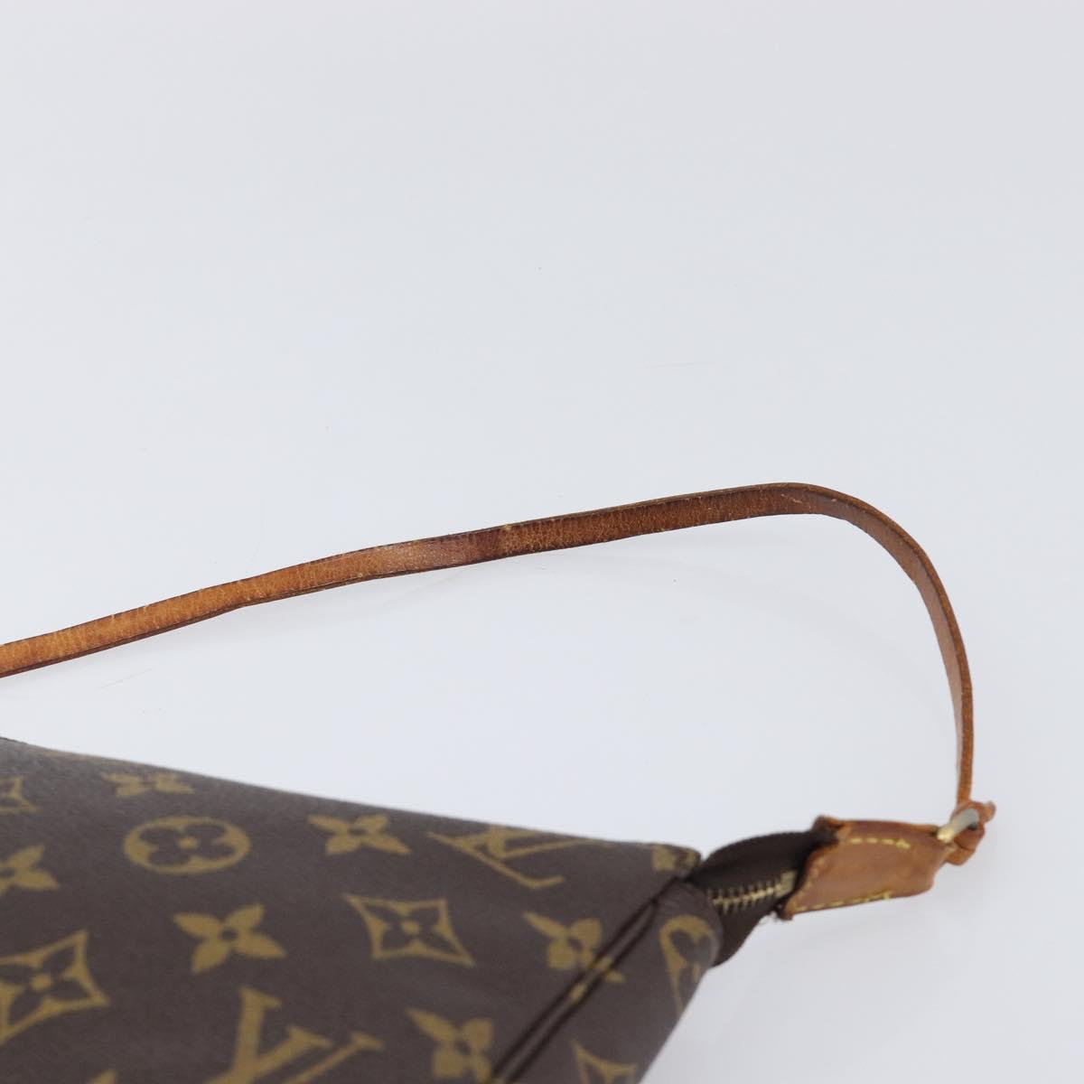 LOUIS VUITTON Monogram Pochette Accessoires Pouch M51980 LV Auth 204385