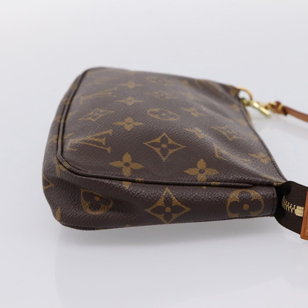 LOUIS VUITTON Monogram Pochette Accessoires Pouch M51980 LV Auth 204389V