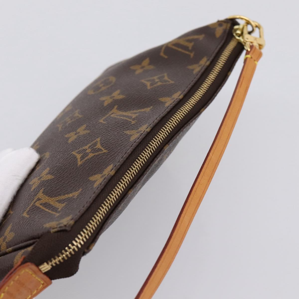 LOUIS VUITTON Monogram Pochette Accessoires Pouch M51980 LV Auth 204389V