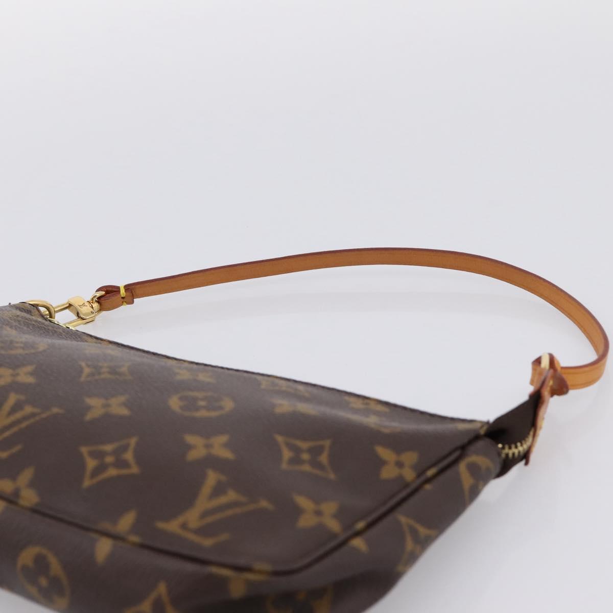 LOUIS VUITTON Monogram Pochette Accessoires Pouch M51980 LV Auth 204389V